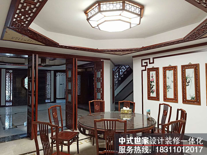 锦州中式家装柱子到底如何设计,家庭装修中式里要注意哪些问题