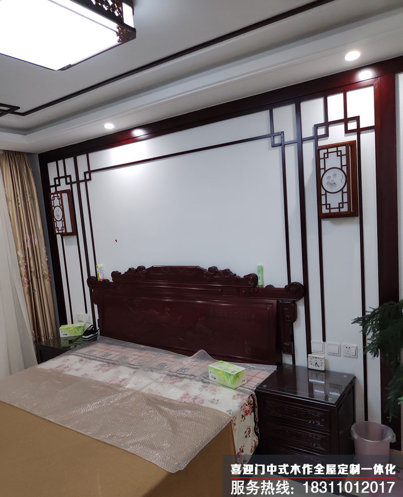中式简约卧室图片