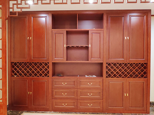锦州中式家居装修之中式酒柜装修效果图