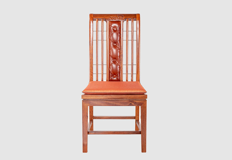 锦州芙蓉榭中式实木餐椅效果图