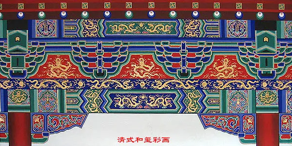 锦州中国建筑彩画装饰图案