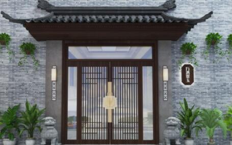 锦州您是否了解不同形式的中式门头设计要点？